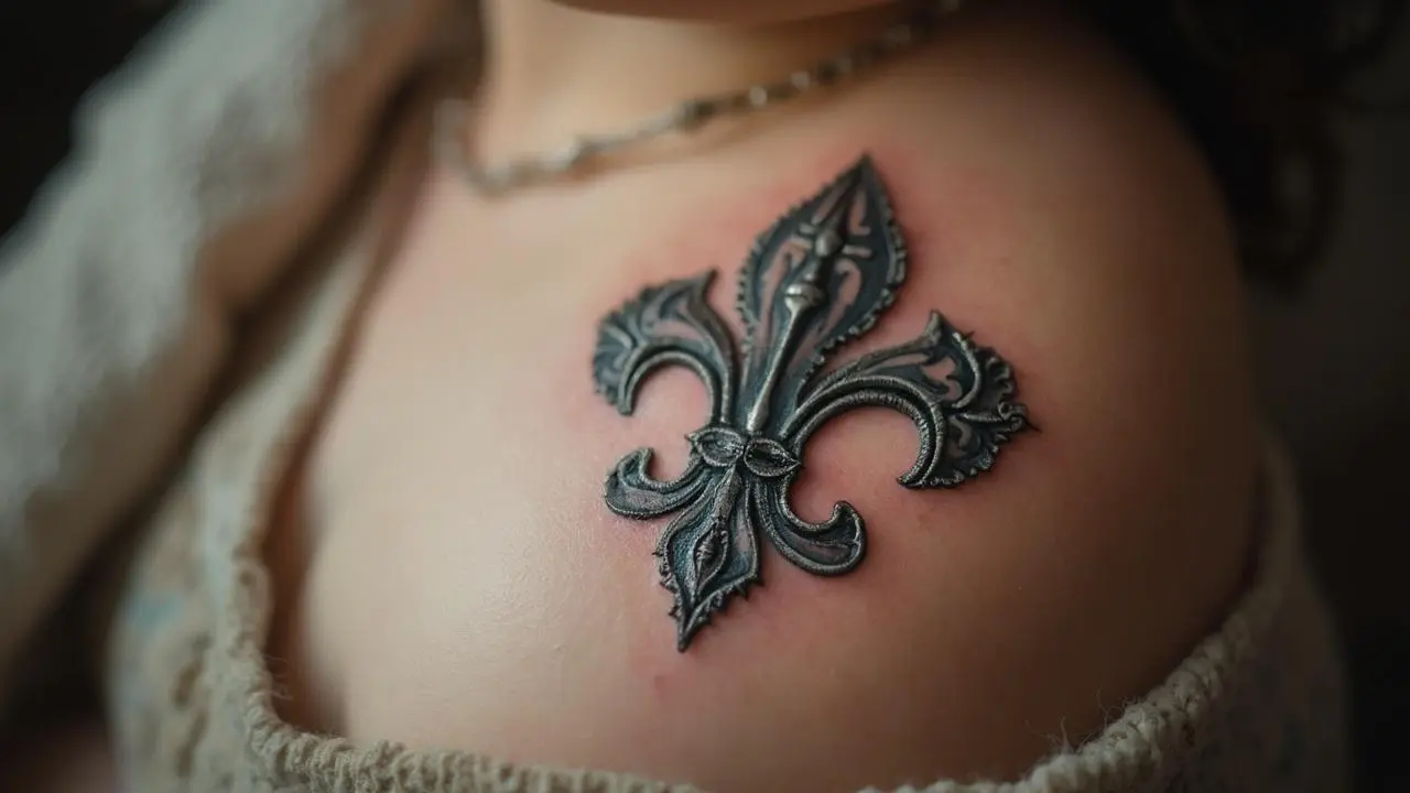La signification profonde du tatouage fleur de lys : symbole royal et